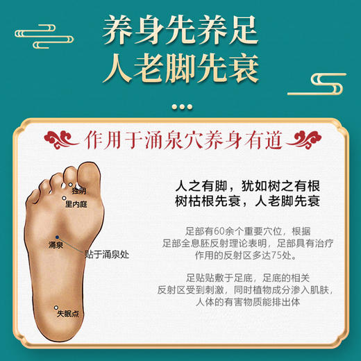 【艾草足贴】50贴/盒 商品图1