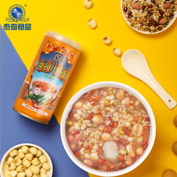 泰奇八宝粥桂圆莲子粥 0添加速食粥早餐粥 430g*12罐礼盒装送礼 商品图0