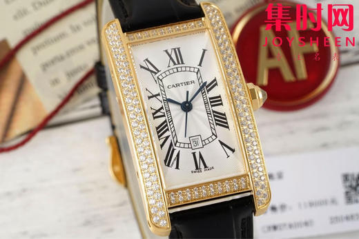 卡地亚新款AF坦克系列 美国坦克系列 中号 瑞士石英系列 女士腕表 商品图2