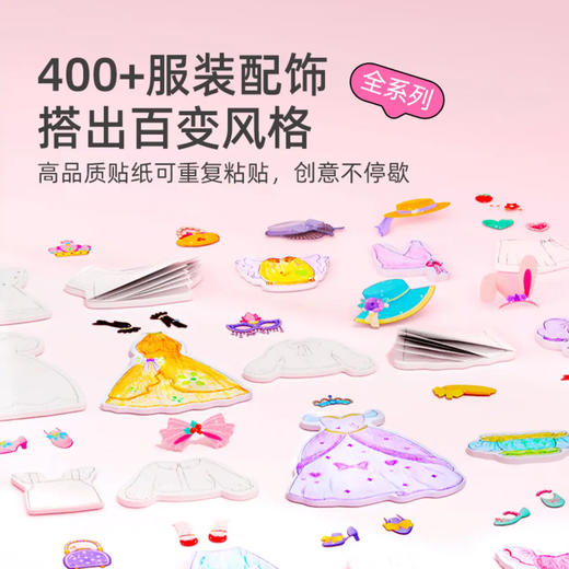 mideer弥鹿MD2320N次贴涂鸦换装工坊-璀璨舞夜 商品图5