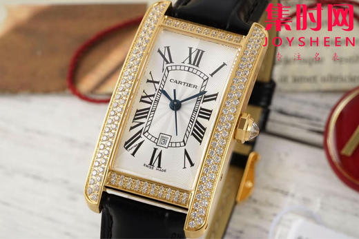 卡地亚新款AF坦克系列 美国坦克系列 中号 瑞士石英系列 女士腕表 商品图1