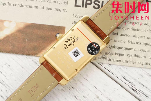 卡地亚新款AF坦克系列 美国坦克系列 中号 瑞士石英系列 女士腕表 商品图5