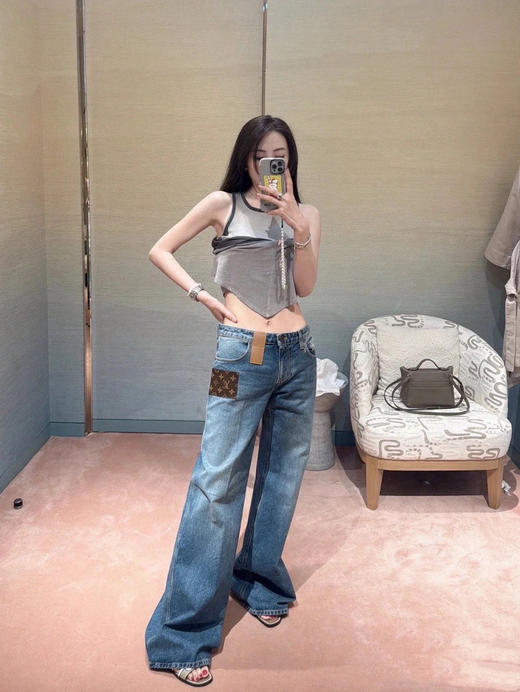 驴家 25早春老花皮牌牛仔裤（TM） 商品图8