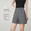 OLrain欧芮儿灰色西装短裤女夏季2025新款高腰韩版小个子热风裤子 商品缩略图1