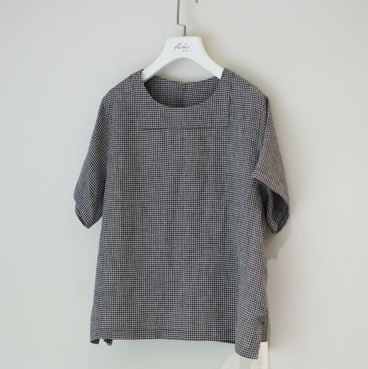 【预售】之如初 色纸亚麻短袖衫衬 商品图1