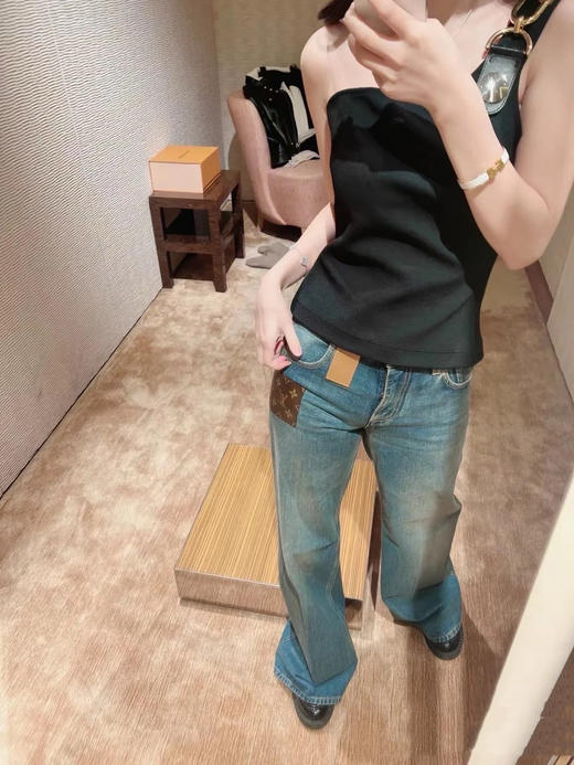 驴家 25早春老花皮牌牛仔裤（TM） 商品图2