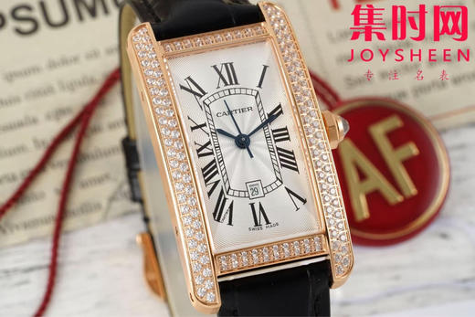卡地亚新款AF坦克系列 美国坦克系列 中号 瑞士石英系列 女士腕表 商品图2
