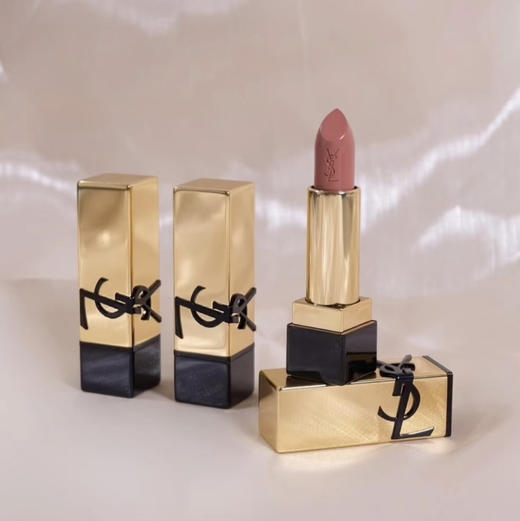 YSL圣罗兰黑金方管口红NM 裸缪斯 商品图1