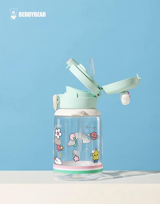 【品牌直发】【杯具熊轻夏系列开口笑塑料杯】双饮塑料杯680ml 直饮+吸管杯 便携简约可爱 成人 学生 商品图8