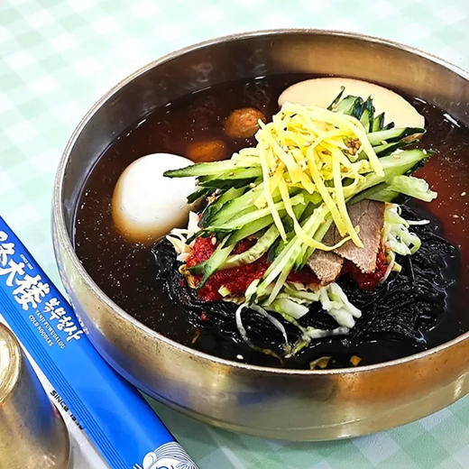 服务大楼荞麦冷面新款冷面带汤带料包辣白菜东北大冷面延吉韩式冷面 商品图2