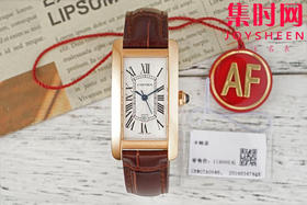 卡地亚新款AF坦克系列 美国坦克系列 中号 瑞士石英系列 女士腕表