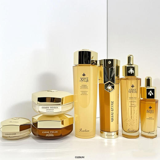 法国 Guerlain娇兰 帝皇蜂姿七件套 套盒（水150ml+双管精华50ml+复原蜜50ml+日霜50ml+晚霜50ml+眼霜15ml+眼精华20ml) 商品图2
