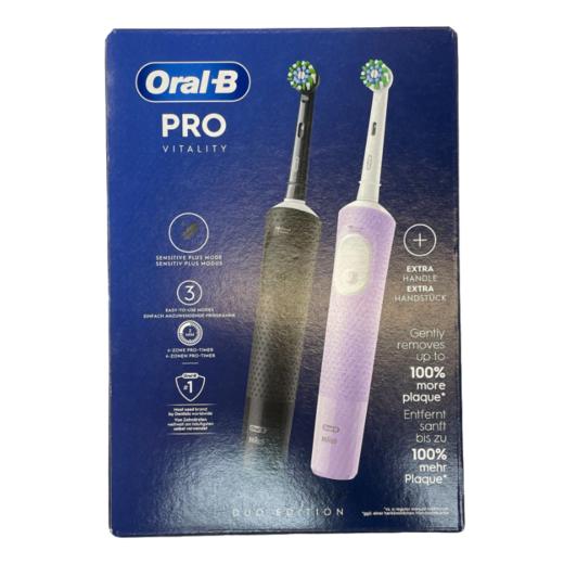 Oral-B欧乐B成人电动牙刷充电款两只装 商品图0