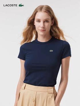 【5.9折】5楼法国鳄鱼LACOSTE圆领T恤TF7218-98-166吊牌价590折后价350
