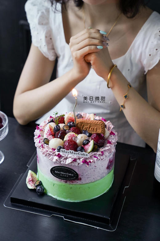 抹茶可丽卷·杨梅荔枝（抹茶胚）【A5062】 商品图3