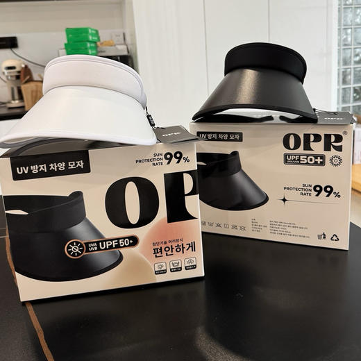 正品韩国单硬顶遮阳帽太阳帽 商品图0