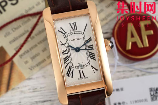 卡地亚新款AF坦克系列 美国坦克系列 中号 瑞士石英系列 女士腕表 商品图2