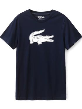 【5.9折】5楼法国鳄鱼LACOSTE男式圆领丅恤TH2042-98-AU8吊牌价590折后价350