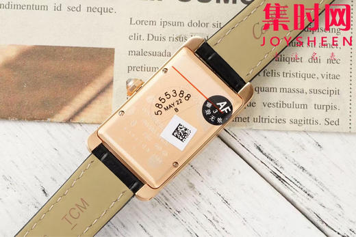 卡地亚新款AF坦克系列 美国坦克系列 中号 瑞士石英系列 女士腕表 商品图5