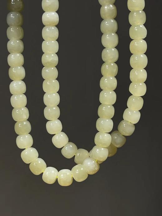 且末藍和田玉鼓珠項链与耳坠套组，顺丰包邮 商品图3