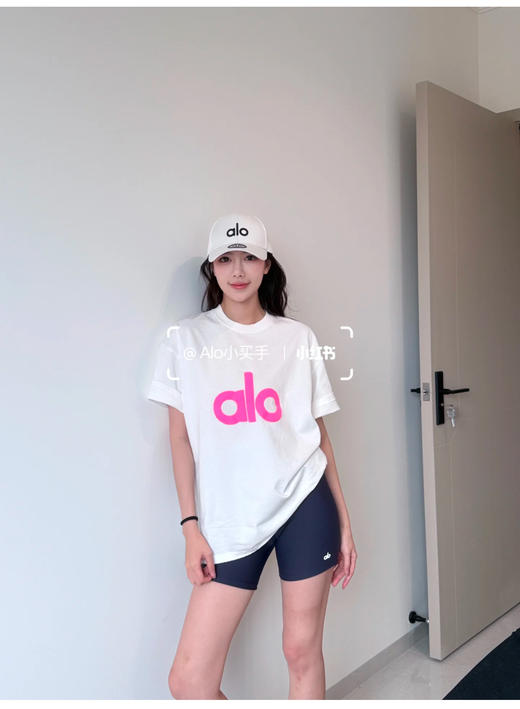 AL0 立体发泡印花 宽松情侣款 圆领短袖T恤 TX508 商品图1