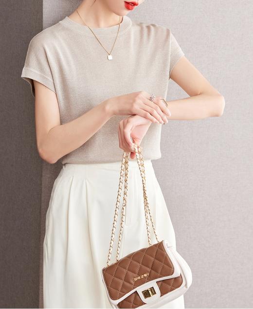 哥弟同款天丝桑蚕丝星空针织衫 商品图3