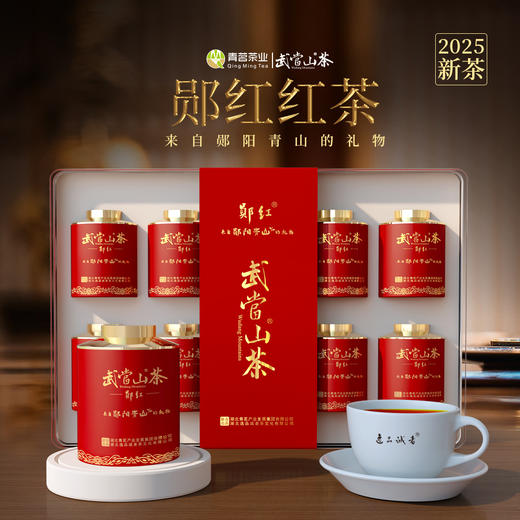 2025新茶 武当山茶 逸品诚者茶叶郧红 红茶 100g(10g*10罐) 全国包邮，部分地区除外 商品图0