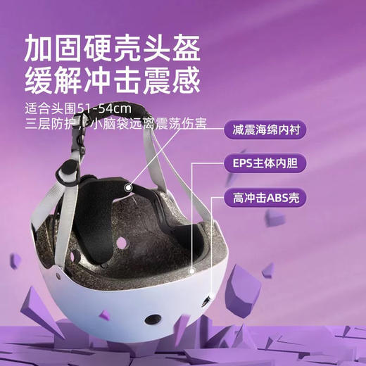 mideer弥鹿MD1268儿童运动安全头盔-梦幻彩 商品图3