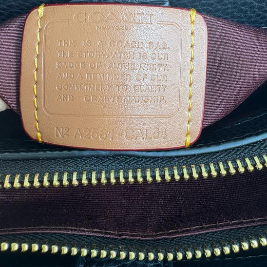 夏季特惠💰550 蔻驰【新品】女士老花SAVANNAH小号CARRYALL手提斜挎包 CAL53 尺寸：28.5*18*10cm 商品图7