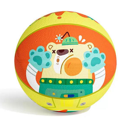 mideer弥鹿MD2271儿童篮球-宇宙环球熊5号球 商品图0