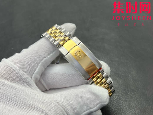 劳力士 VS日志41系列 间金光圈 香槟金盘 男士腕表 3235机 五珠带 表径41mm 商品图6