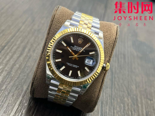 劳力士 VS日志41系列 间金黑盘 男士腕表 3235机 五珠带 表径41mm 商品图2