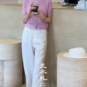 【部分现货】良木礼亚麻裤（84670）