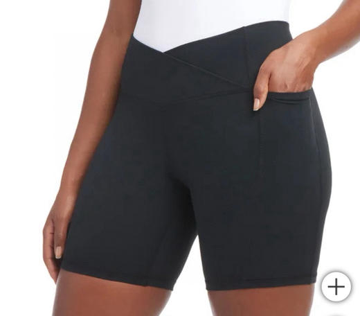 📣Danskin健身交叉高腰瑜伽裤紧身运动短裤，美国🇺🇸直邮特价199元/2条装🉐包税包邮到手了 商品图2