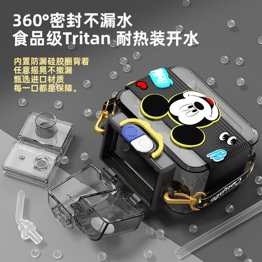 迪士尼联名款母婴级美国tritan水杯 耐高温大容量双饮随身杯 商品图3