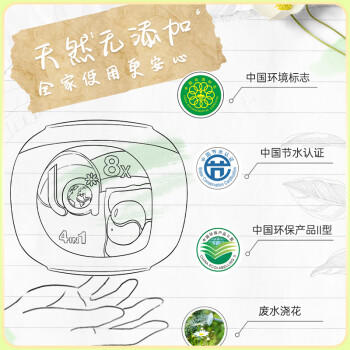 妈妈壹选La天然4合1洗衣凝珠护色10ml*50粒 除菌除螨留香20天 浓缩洗衣液 /家庭清洁/纸品 /衣物清洁 /洗衣凝珠 商品图3