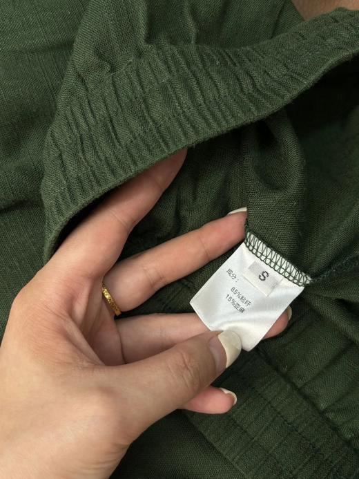 LPIUTY品牌直发！亚麻直筒阔腿裤 C22107 商品图6