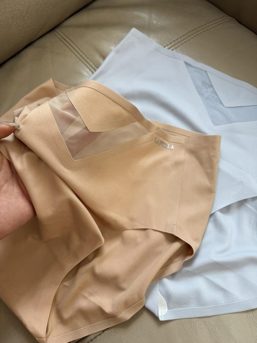 62-1 三色一盒不拆卖 LP一片式无痕 女士 中腰内裤 客供料 亲肤贴合舒适 商品图5