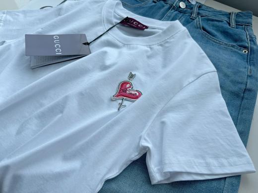难得原单GU爱心薄棉T恤 商品图4