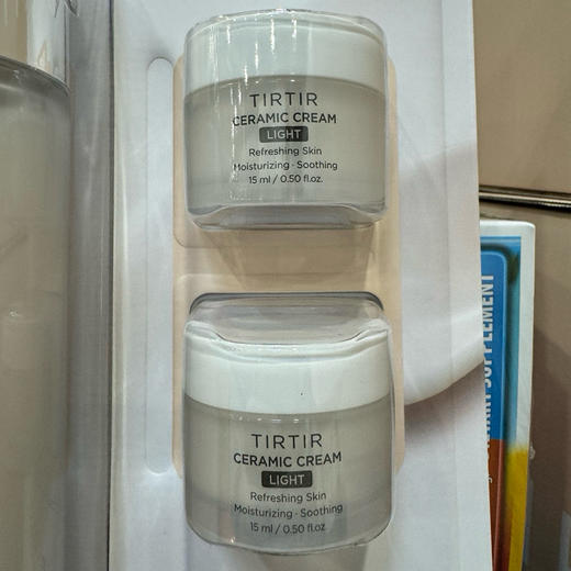 沙漠肌强推，大容量包装！ TIRTIR米润陶瓷光感护肤套装，专为干燥、暗沉肌肤打造，内含两瓶人气爽肤水与陶瓷修护霜 商品图1