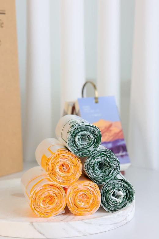 【Holany八角垃圾袋】✅全新HDPE材质，韧性强不易破，无毒无臭，环保 ✅底部扎口八角封底设计， 拒绝漏水，耐烫不易破，厨房可用-BXG 商品图1