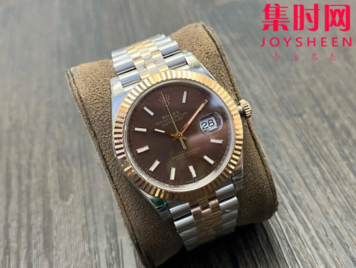 劳力士 VS日志41系列 间玫金咖啡 男士腕表 3235机 五珠带 表径41mm 商品图1