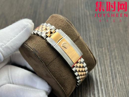 劳力士 VS日志41系列 间玫金咖啡 男士腕表 3235机 五珠带 表径41mm 商品图6