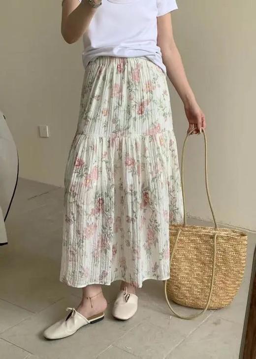 LPIUTY品牌直发！释放浪漫~秀场限定清透玫瑰半裙 C21925088 商品图0