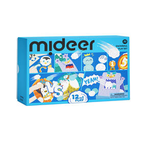 mideer弥鹿MD2315雪球游戏套装-冬日大作战