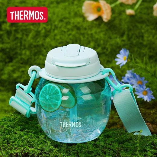 【春上新】10楼 膳魔师  膳魔师新品夏季Tritan 水杯双饮大容量带背带吸管水壶TCSZ-1000吊牌价188元 活动价159元 商品图2