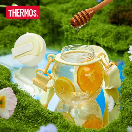 【春上新】10楼 膳魔师  膳魔师新品夏季Tritan 水杯双饮大容量带背带吸管水壶TCSZ-1000吊牌价188元 活动价159元 商品图1