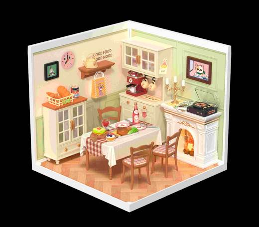 若态DW015炉边小聚 餐厅 商品图0