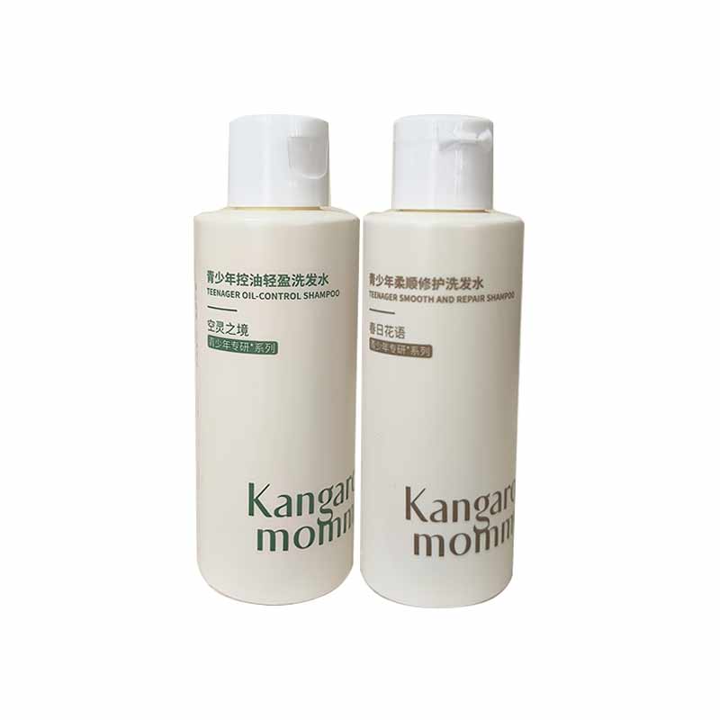 【12.24】袋鼠妈妈青少年柔顺修护洗发水（春日花语）、（空灵之境）75ml*2瓶