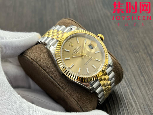 劳力士 VS日志41系列 间金香槟金 男士腕表 3235机 五珠带 表径41mm 商品图3